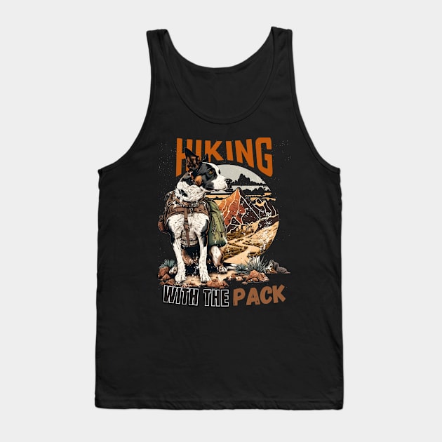 Hiking With The Pack Tank Top by Just-One-Designer 